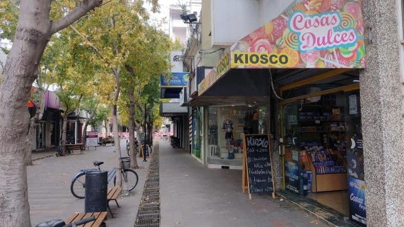Sospechan que menores ingresaron a robar en un quiosco de la Peatonal