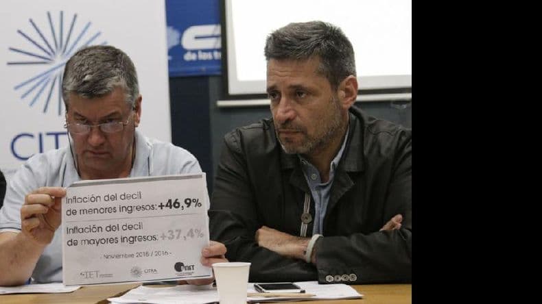 Según los gremios, el costo de vida de los asalariados aumentó 41,6 por ciento anual