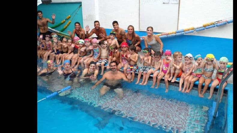 Los más chicos disfrutan del verano en el Instituto Davreux