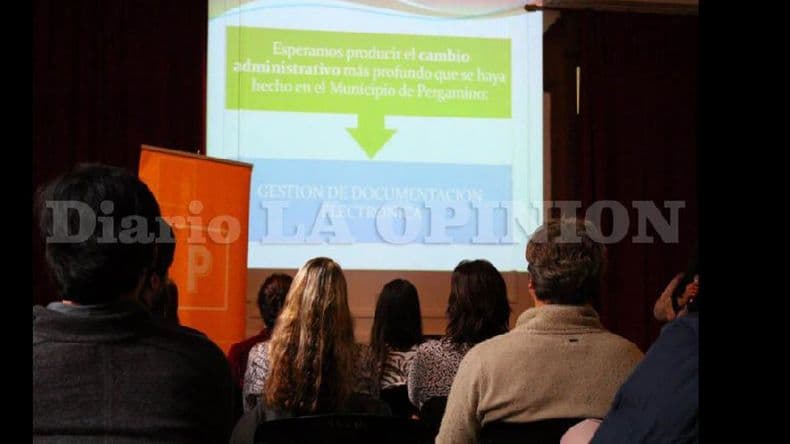 Gestión Electrónica: “Este es un camino que había que recorrer”, dijo Martínez