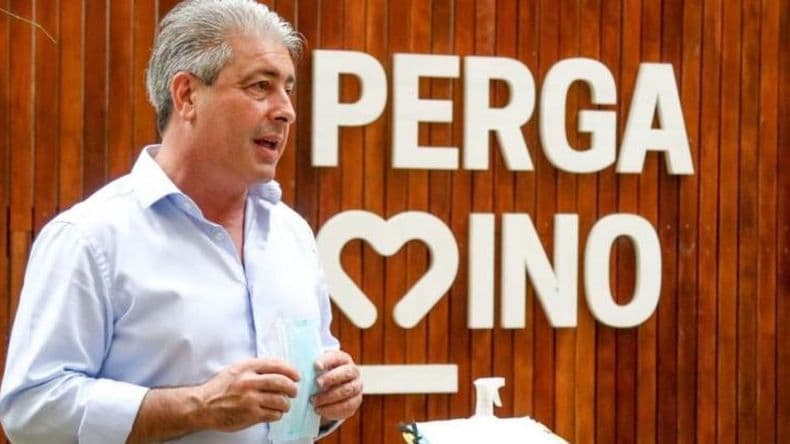 "Frustraron una obra emblemática para los pergaminenses", dijo el intendente respecto a la represa