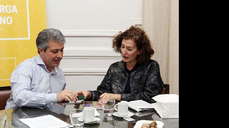 El intendente recibió a la delegada del Gobierno Vasco en Argentina y Mercosur
