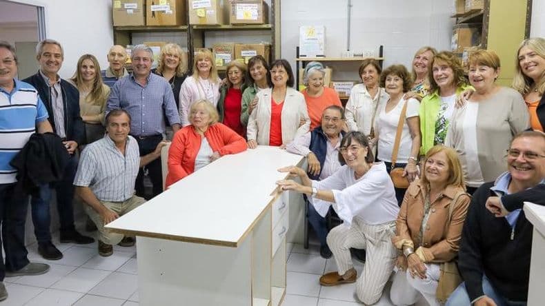 Se inauguró la nueva sede del Banco Solidario de Medicamentos Pergamino