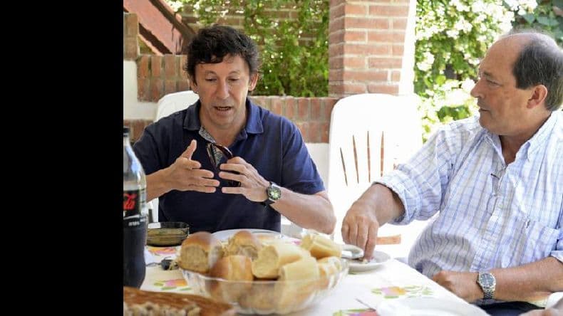 Alejado de Sergio Massa, Gustavo Posse se mostró con el radical Ernesto Sanz