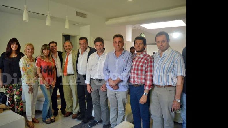 Osvaldo Cáffaro estuvo en Pergamino y brindó su respaldo a Daniel Scioli