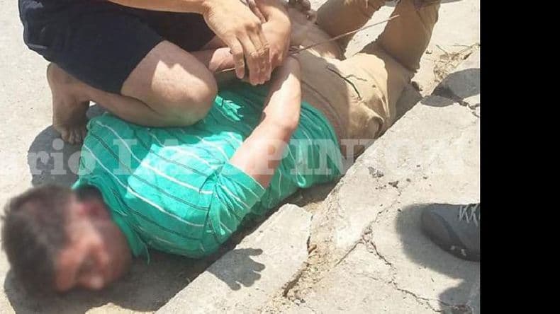 Entró a robar a una casa y el dueño lo atacó con un hierro: terminó internado