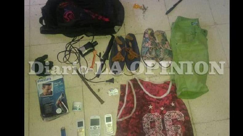 Detuvieron a dos sujetos luego de robar en una casa a plena luz del día