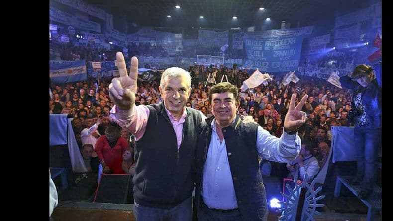 Julián Domínguez y Fernando Espinoza lanzaron su fórmula en Chacabuco