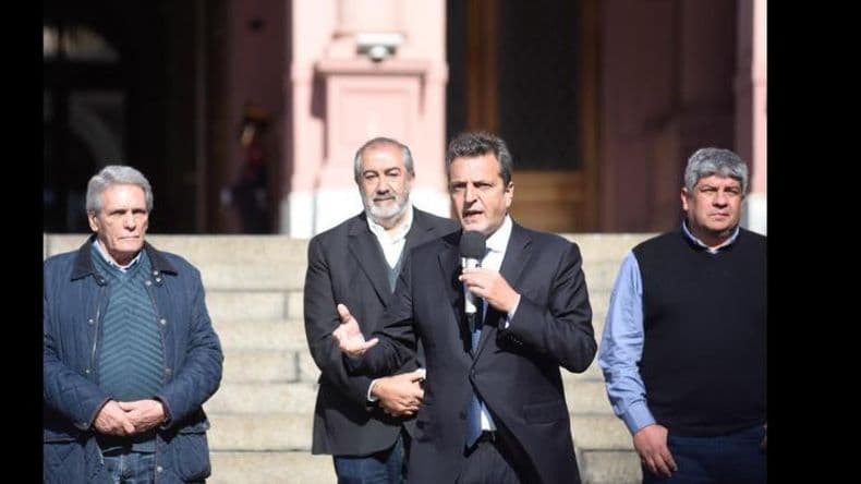 Sergio Massa: "Ganaron los trabajadores"