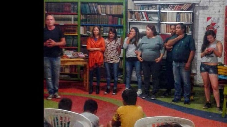 Reinauguraron la Biblioteca del Galpón del Arte