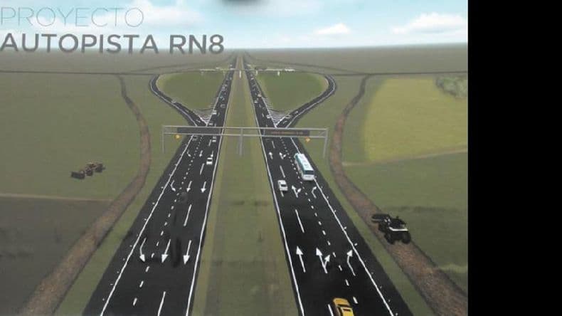 Autoconvocados, satisfechos por el avance en obras de la autopista