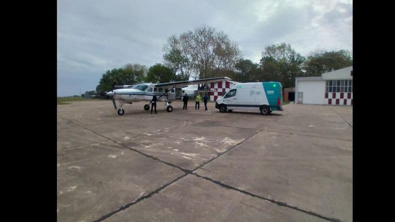 Operatividad plena del Aeródromo: hubo cinco vuelos sanitarios en los últimos días