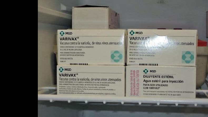 A nivel local confirmaron que están vacunando contra la varicela