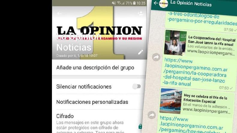 LA OPINION creará el cuarto grupo de noticias para usuarios de Whatsapp