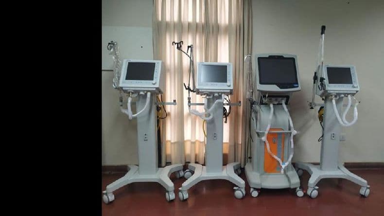 El Hospital San José cuenta con 31 respiradores