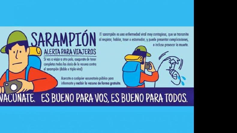 Sarampión: temen la reintroducción del virus en Argentina