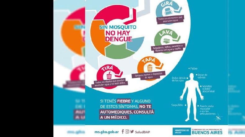 Dengue: confirman 51 casos en la provincia y la circulación de tres cepas diferentes