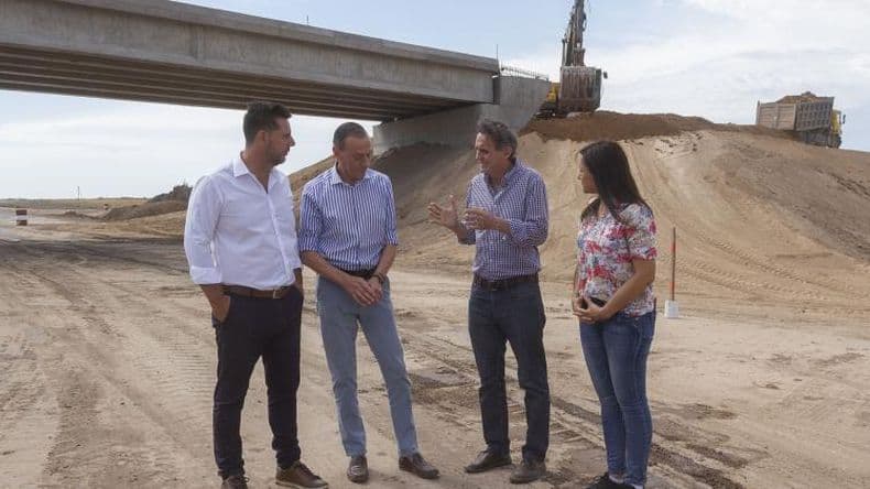 Katopodis en Pergamino: recorrió obras que se realizan con fondos de Nación