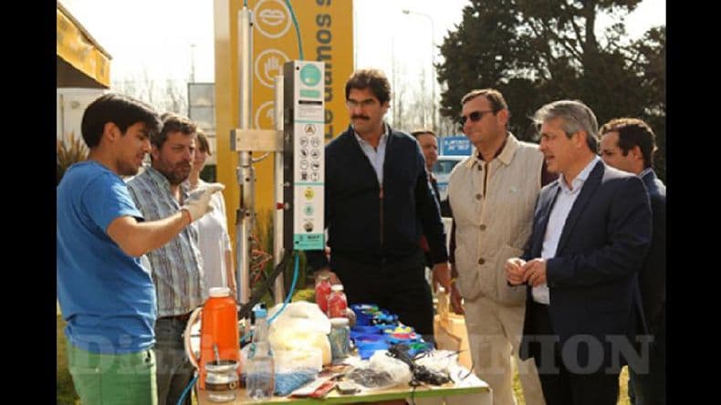 El intendente recorrió la Expo Rural junto al ministro de Agroindustria