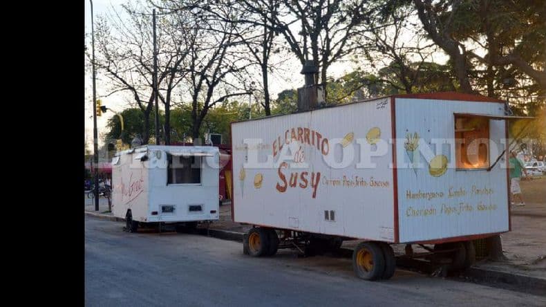 Carritos de comidas: definen con los dueños la aplicación de los cambios