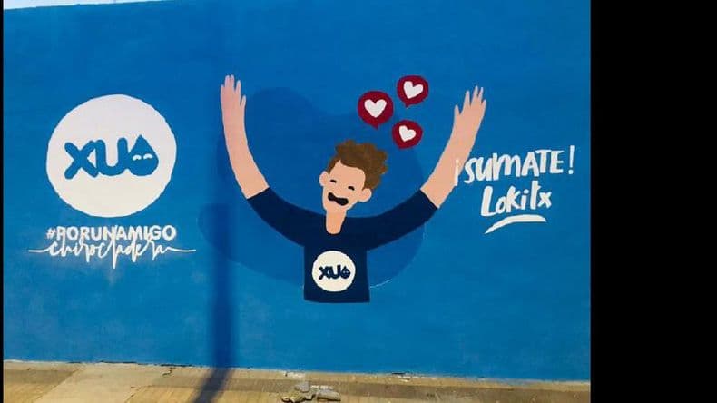 #Porunamigo pintó un mural y organiza otra jornada de donación de sangre