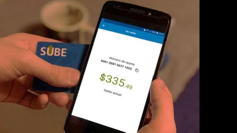 Sube: cómo conseguir los números de tarjeta cuando éstos se borraron