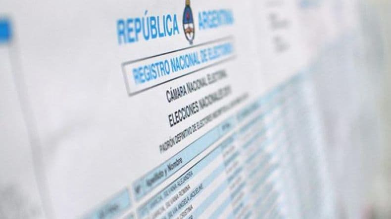 Paso: el 25% de los argentinos cambiará el lugar de votación con respecto a 2019