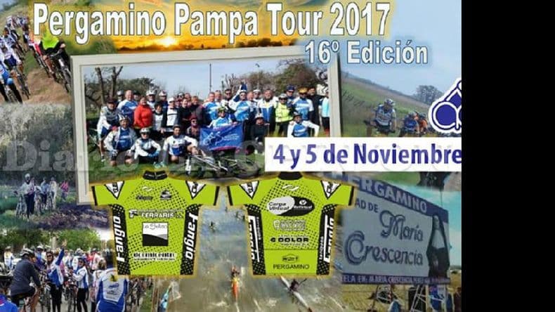 Cicloturismo: el fin de semana se llevará a cabo el 16º Pampa Tour