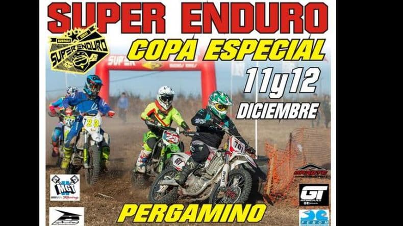 El Súper Enduro correrá el fin de semana en el Parque Motor Pergamino
