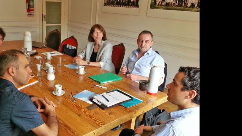 Reunión de la Unnoba con representantes de universidades francesas
