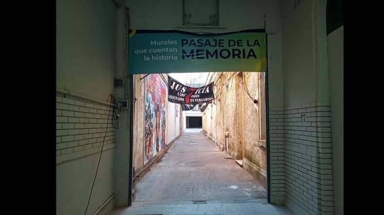 Hoy se inaugurará el Pasaje de la Memoria