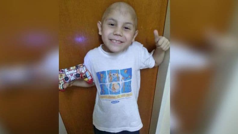 Tomás fue operado exitosamente y se recupera en el Garrahan