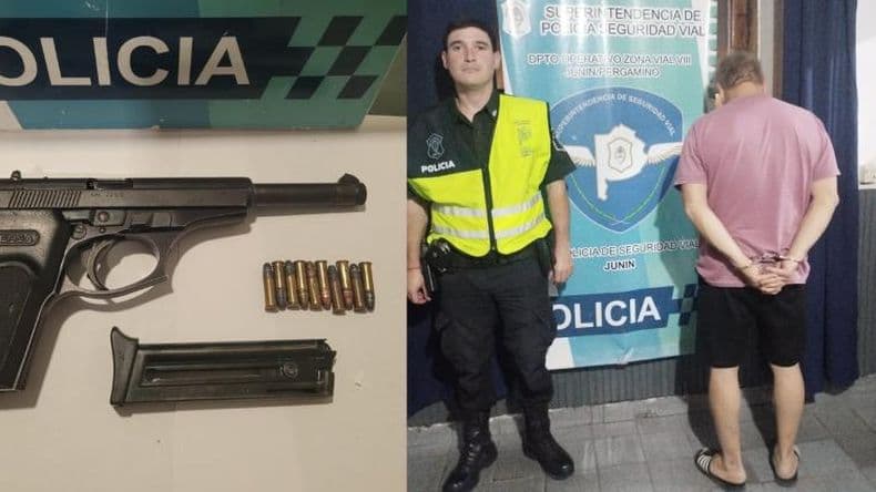 Un pergaminense de 50 años trasladaba más de un kilo de cocaína en Junín