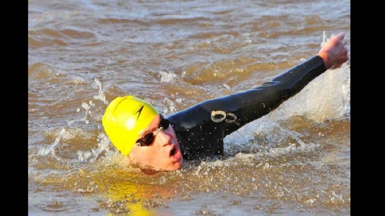 D’Ottavio segundo en el primer maratón acuático Otoño en el Río Paraná