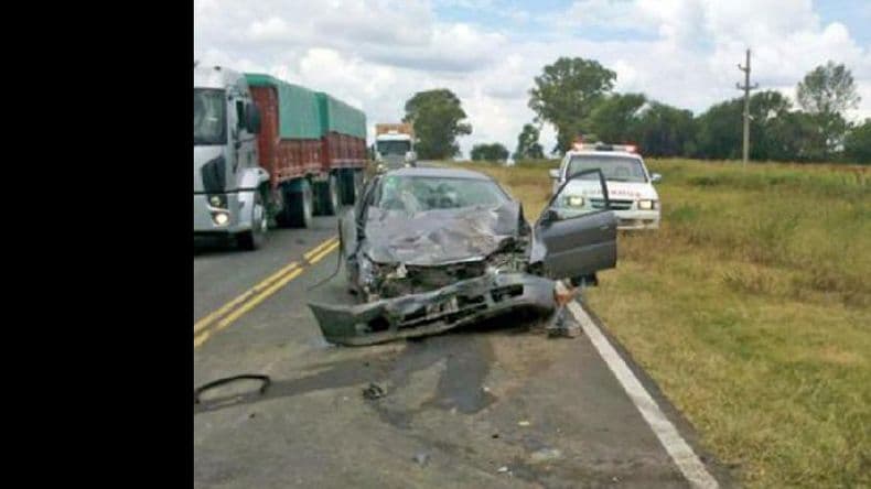 Se accidentó un pergaminense en un choque donde murió un joven y dos resultaron heridos