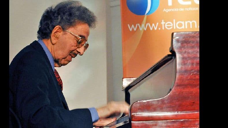 A los 100 años de edad murió el pianista Horacio Salgán