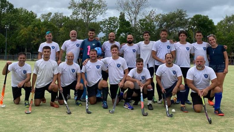 Hockey masculino: Viajantes disputó amistosos en Rosario frente a Central