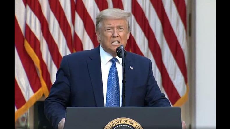 Trump sugirió que China contribuyó a expandir el Covid-19 intencionalmente