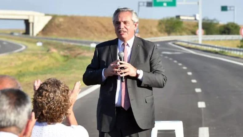 Este jueves Alberto Fernández llegaría a Pergamino para inaugurar el último tramo de la autopista