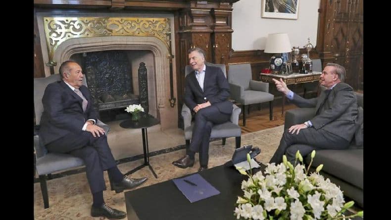 Macri y Pichetto se reunieron con Adolfo Rodríguez Saá y lo acercaron al oficialismo