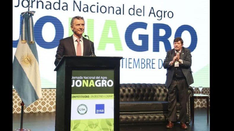 Mauricio Macri destacó la “garra” del campo y pidió un “último esfuerzo”