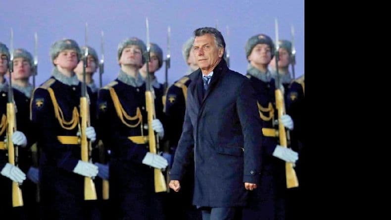 Macri llegó a Moscú y llamó a generar “campos de cooperación” con Rusia