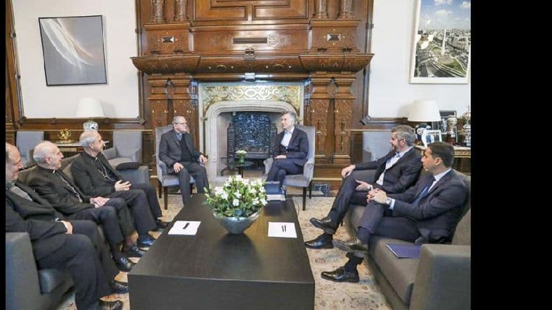 Macri y la Iglesia acordaron “fortalecer la asistencia alimentaria”