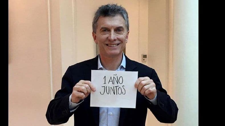 El Gobierno celebró un año de gestión con fotos y videos en las redes sociales