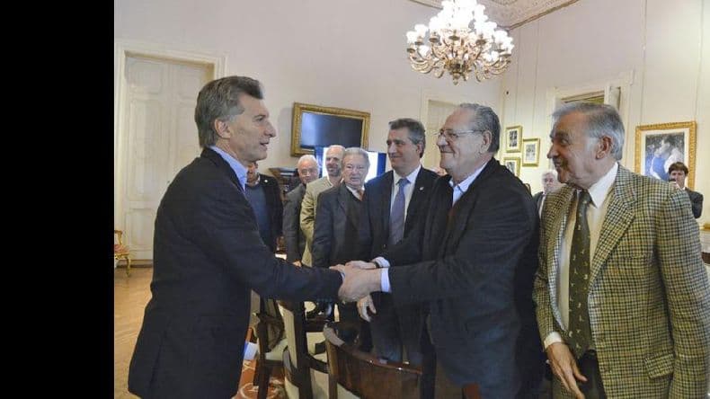 Mauricio Macri recibió a la Mesa de Ganados y Carnes