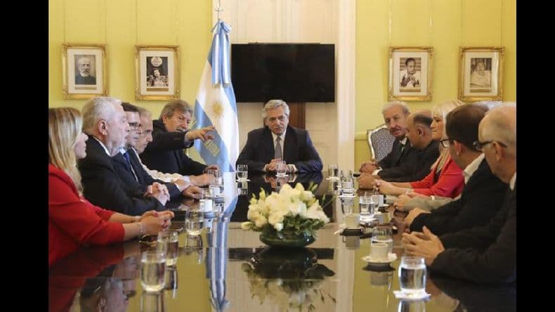 Fernández recibió a las autoridades de las iglesias evangélicas