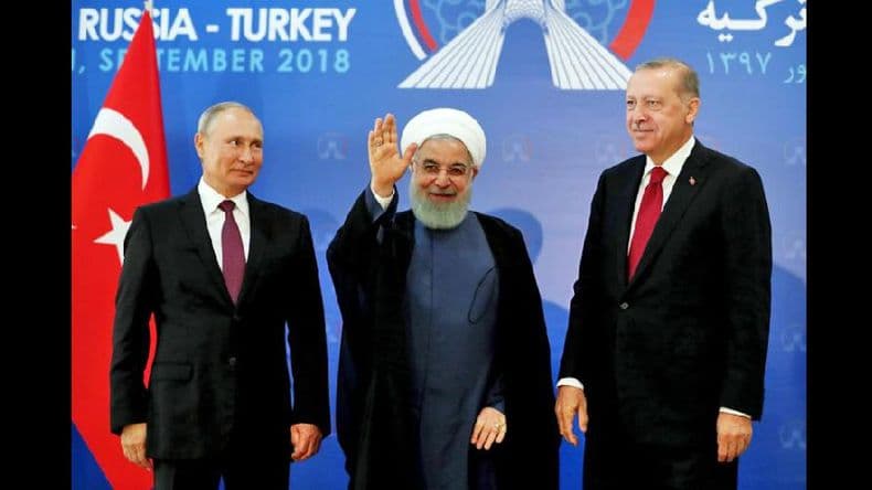 Irán, Rusia y Turquía no superaron sus diferencias en la cumbre sobre Idlib