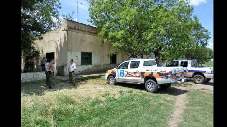 Allanamiento en Villa Da Fonte en el marco de una causa por abigeato
