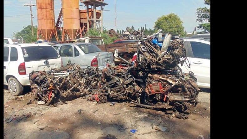 La compactación de motos retenidas se llevará a cabo rigurosamente cada seis meses
