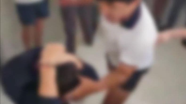Un padre protagonizó un violento incidente durante una feria escolar